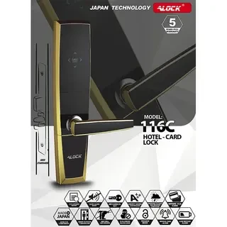ALOCK Hotel Card Handle 116C Model