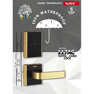 ALOCK Hotel Card Handle 117AC Model