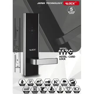 ALOCK Hotel Card Handle 117C Model