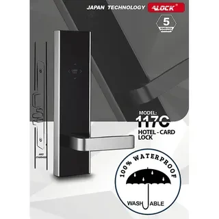 ALOCK Hotel Card Handle 117C Model