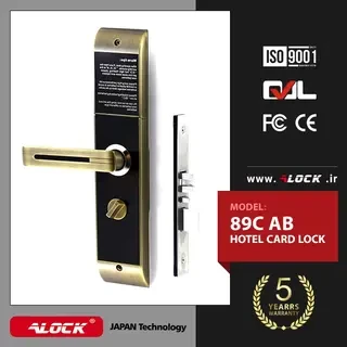 ALOCK Hotel Handles 89C AB Model