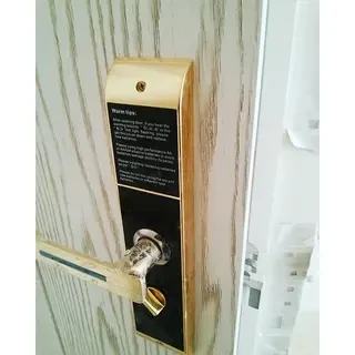 ALOCK Hotel Card Handle 89C Gold Model