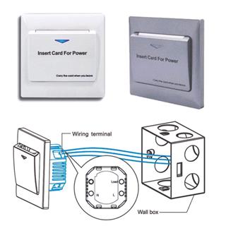 ALOCK Hotel Power Switch P04 model