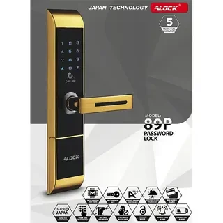ALOCK Encryption Digital Handle 89P GOLD Model