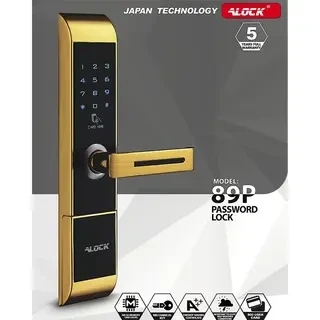 ALOCK Encryption Digital Handle 89P GOLD Model