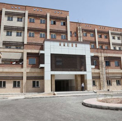 Zarand Hospital project in Kerman